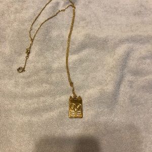Marc by Marc Jacobs gold toned necklace